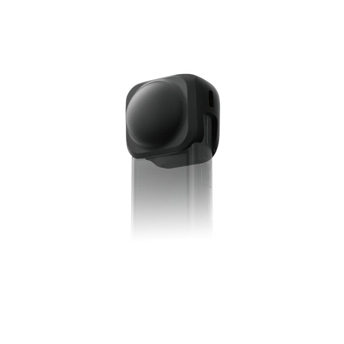 Capuchón de silicona negro para lentes Insta360 X4 y X5; cámara no incluida